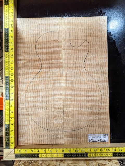 Quilted Maple Bookmatched Set - Beautiful