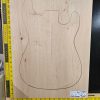 Alder 2 Piece Guitar and Bass Body Blank Set