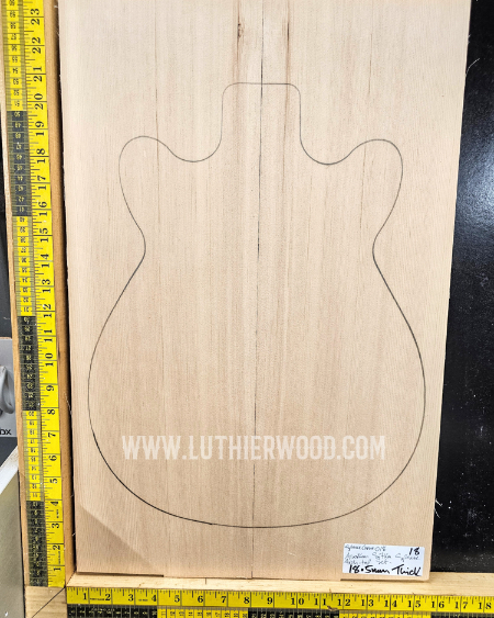 Alaskan Sitka Spruce Carve Top Bookmatched Set