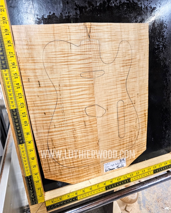 Flame Maple Set 212 - Luthierwood & Artisan Supplies