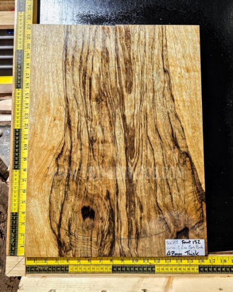 Black Limba Guitar Body Blank Set