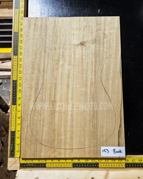 Korina / White Limba Guitar Body Blank Set
