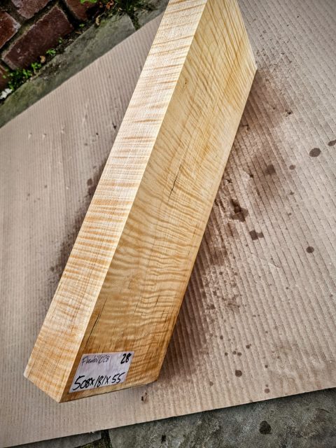 5A Flame Maple Billet
