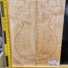 Flame Maple Carve Top Bookmatched Guitar Top Set