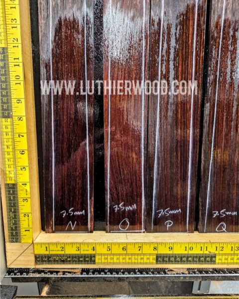 Indian Rosewood Guitar Fingerboard