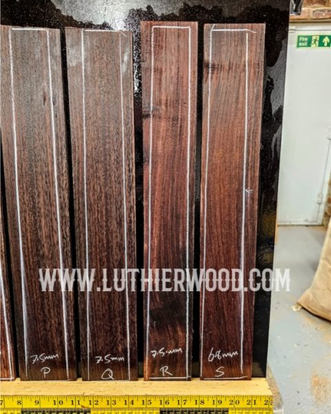 Indian Rosewood Guitar Fingerboard