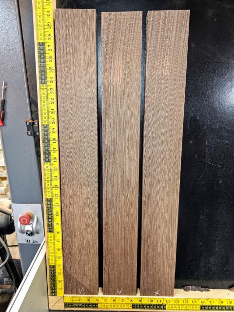 Wenge Quarter Sawn Neck Blank
