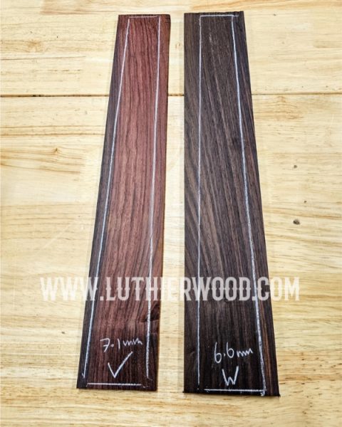 Indian Rosewood Guitar Fingerboard Blank Luthier Wood