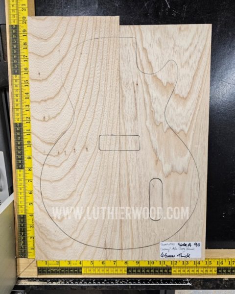 Swamp Ash 2 Piece Guitar & Bass Body Blank