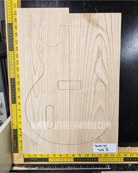 Swamp Ash 2 Piece Guitar & Bass Body Blank