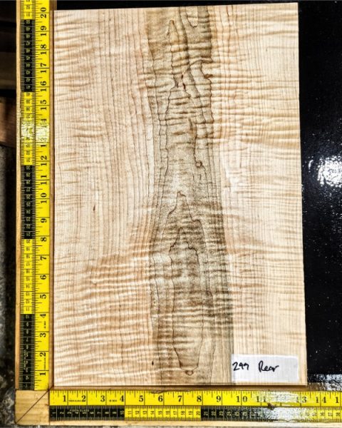 Flame Maple Carve Top One Piece Guitar Top Set