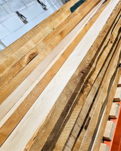 Red Alder Full Board Stock 3 meters long