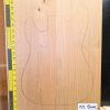 American Red Alder Electric Guitar Two Piece Body Blank