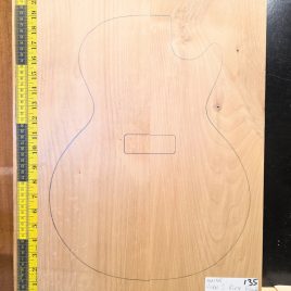 American Red Alder Electric Guitar Two Piece Body Blank
