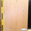 American Red Alder Electric Guitar Two Piece Body Blank