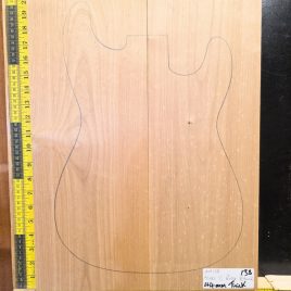 American Red Alder Electric Guitar Two Piece Body Blank
