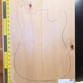 American Red Alder Electric Guitar Two Piece Body Blank