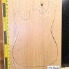American Red Alder Electric Guitar Two Piece Body Blank