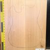 American Red Alder Electric Guitar Two Piece Body Blank