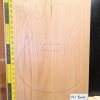 American Red Alder Electric Guitar Two Piece Body Blank