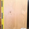 American Red Alder Electric Guitar Two Piece Body Blank