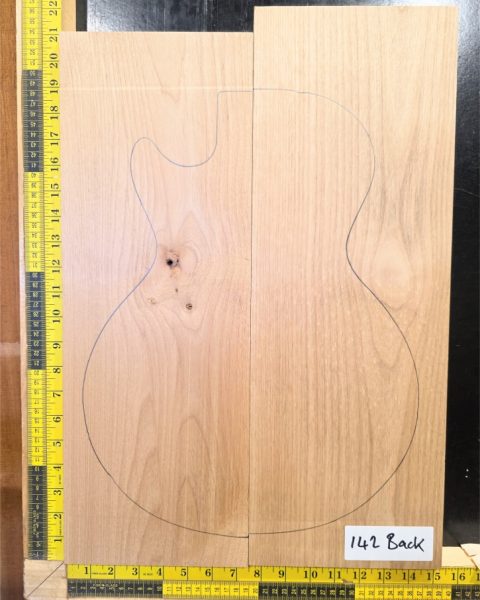 American Red Alder Electric Guitar Two Piece Body Blank