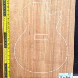Mahogany Guitar & Bass Body Blank, One Piece Prime Grade