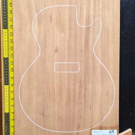 Mahogany Guitar & Bass Body Blank, One Piece Prime Grade