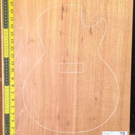 Mahogany Guitar & Bass Body Blank, One Piece Prime Grade