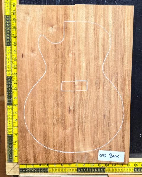 Mahogany Guitar & Bass Body Blank, Two Piece Prime Grade