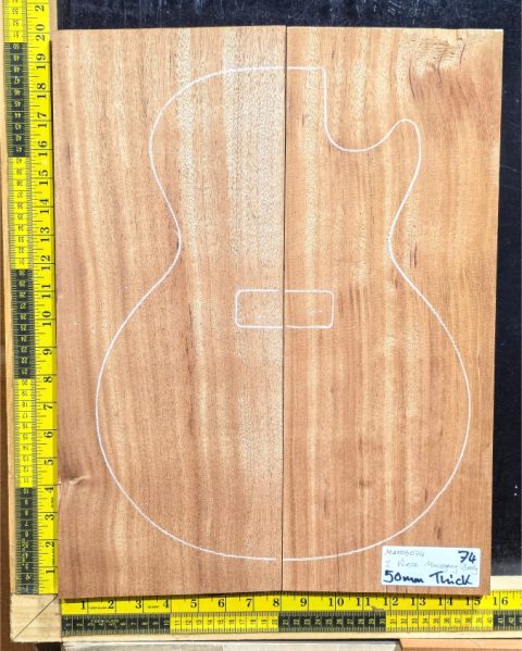 Mahogany Guitar & Bass Body Blank, Two Piece Prime Grade